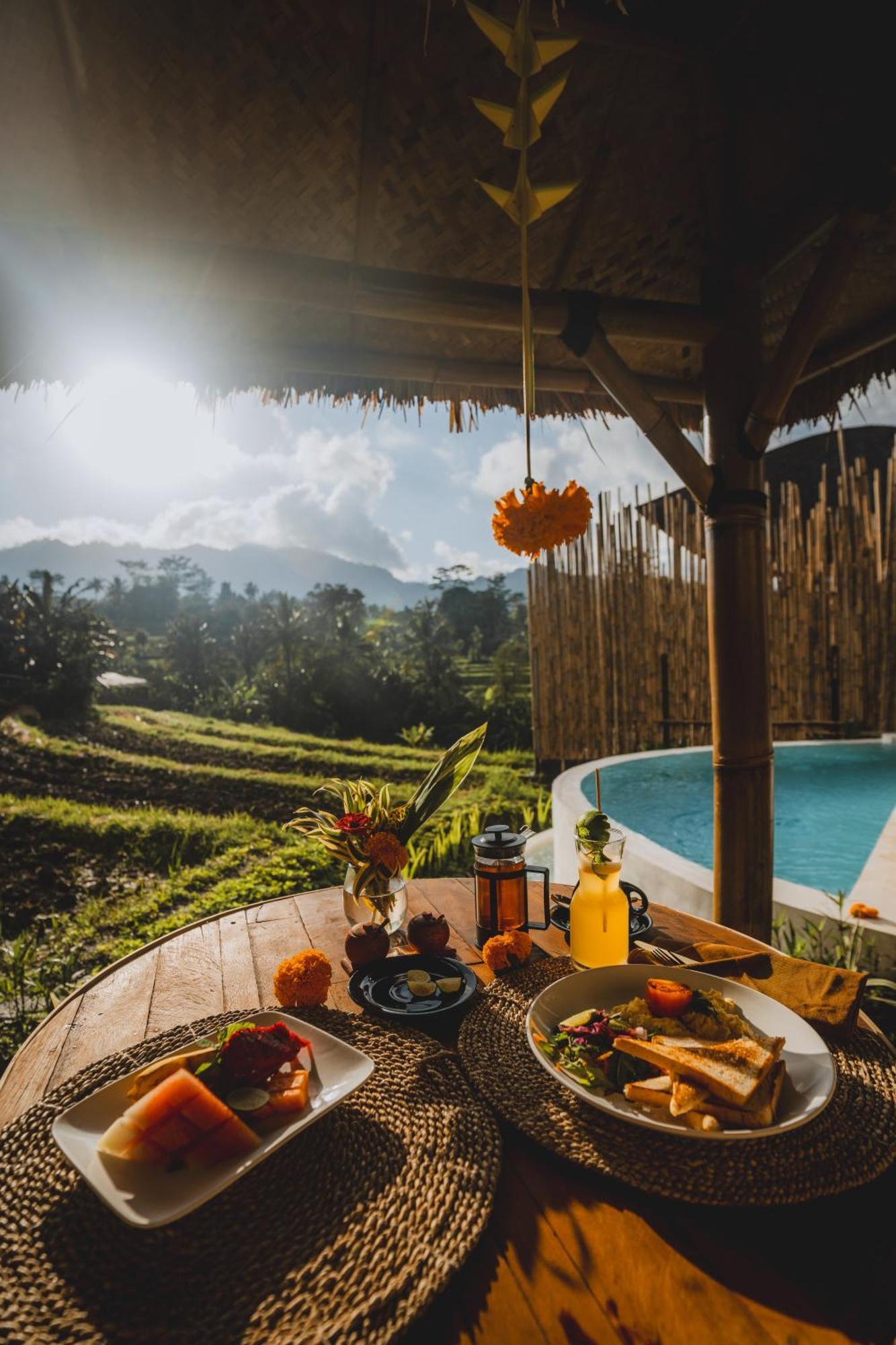 Nivriti Bali Villa Sidemen  Luaran gambar